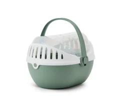 Panier de transport vert Elmo Savic modèle médium - 30,5 x 24,5 x 20,5 cm