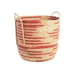 Panière en osier naturelouge Terra taille 2 - ø 34 x H 32/37 cm