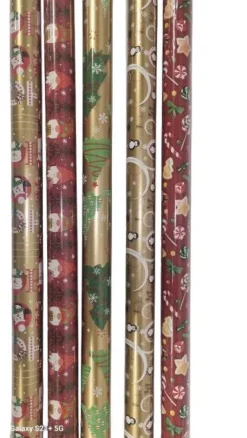 Papier cadeau multicolore enfants en rouleau - 70 cm x 2 m