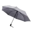 Parapluie amsterdam gris en acier et polyester