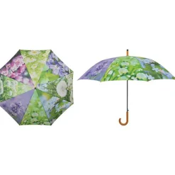 Parapluie fleurs Ø 120 x H 95 cm