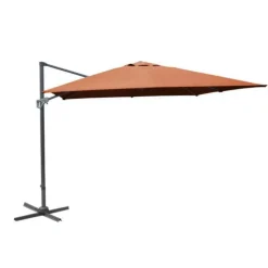 Parasol déporté inclinable et rotatif Proloisirs Sienne 3 x 4 m