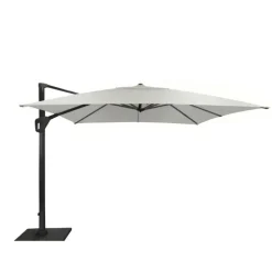 Parasol déporté rotating carré 400 x 400 cm