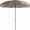 Parasol droit en aluminium et fibre - PROLOISIRS - Ø 270cm