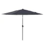 Parasol droit gris en aluminium Proloisirs- ø 350 cm