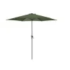 Parasol droit rond en aluminium couleur amande Proloisirs Tilt - Ø 3 m