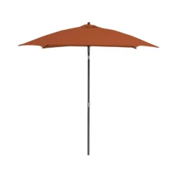 Parasol en aluminium droit inclinable Proloisirs Sienne - 2 x 2 m