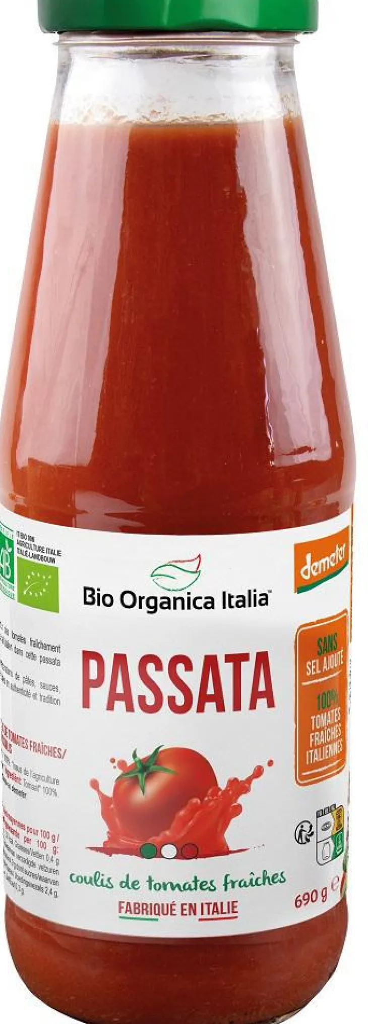 Passata de tomate demeter bio Primeal - 690 g