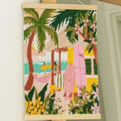 Peinture à diamanter Surfboards Petit Diamond by La Petite Épicerie - 25,5 x 33 cm