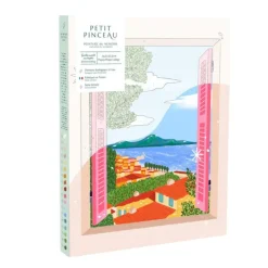Peinture au numéro Fenêtre sur Naples Petit Pinceau by La Petite Épicerie - 25,5 x 3,5 x 33 cm