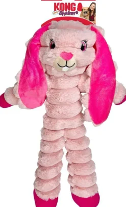 Peluche pour chien bunny Kong coloris rose - 34 x 9 x 49,5 cm