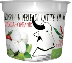 Perles de mozzarella bufflonne Biologica - 125 g