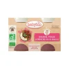 Petits pots de banane fraise et menthe Babybio 2 x 130 g