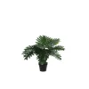 Philodendron vert artificiel en pot plastique H 60 x Ø 80 cm