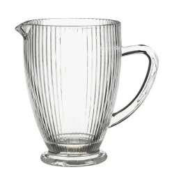 Pichet en verre transparent Merlot - Ø 14 x H 18,5 cm
