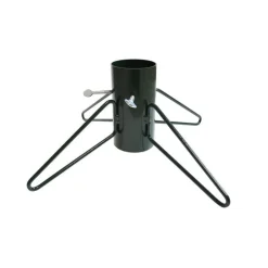 Pied de sapin en fer vert à 4 pieds Louis Moulin - Ø 9 H 20 cm