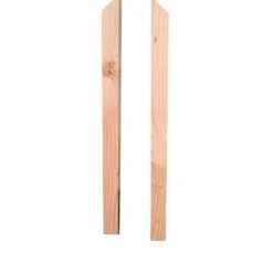 Pieds pour abri à insectes en bois coloris naturel - le lot de 2