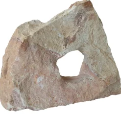 Pierre naturelle pour aquarium coloris gris Tyrol 1 trou Rainbow