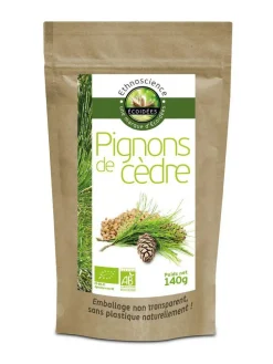 Pignons de cèdre bio Ethnoscience - 140 g