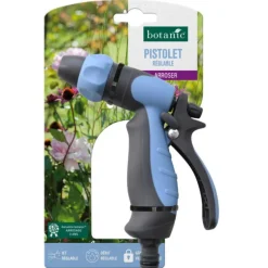 Pistolet à jet réglable botanic® avec embout automatique démontable