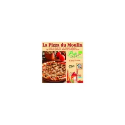 Pizza bolognaise bio surgelée La Pizza du Moulin - 380 g