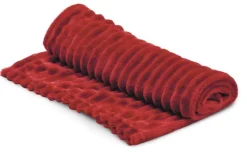 Plaid de Noël pour chien et chat coloris blanc Croci - 100 x 70 cm