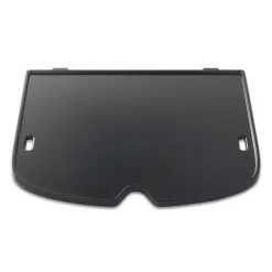 Plancha en fonte d’acier émaillée noire pour barbecue Weber Traveler - 32 x 34,5 cm