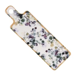 Planche de présentation Garden Flora en grès 47x15 cm