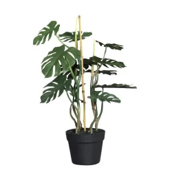 Plante artificielle Philo en pot coloris vert - 58 cm