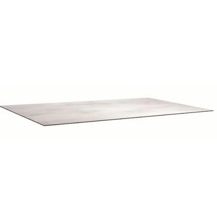 Plateau fin coloris gris en HPL Stern - 130 x 80 x 13 cm