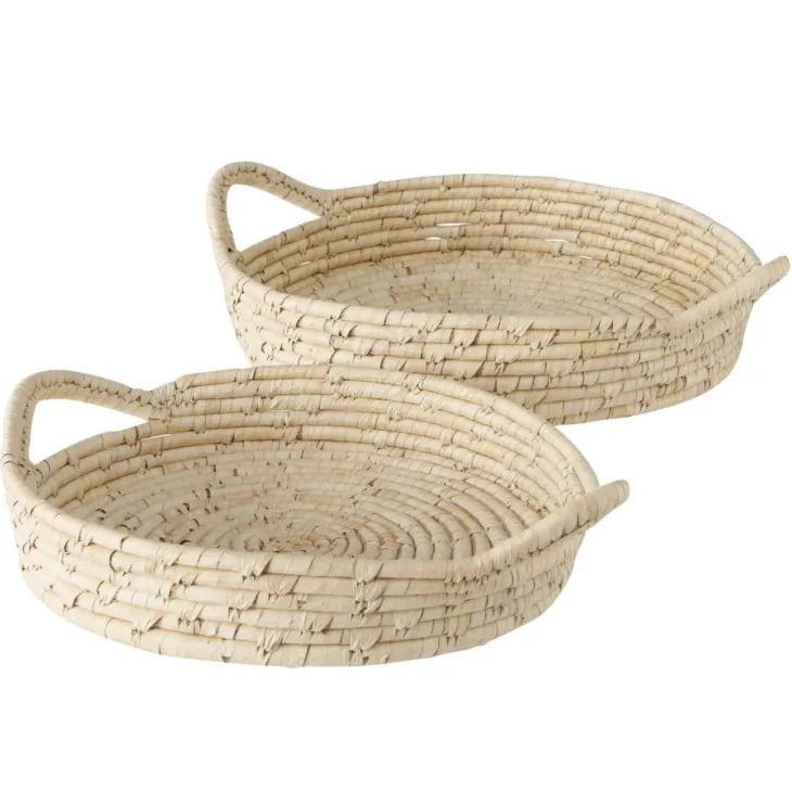 Plateau Rico coloris marron - Ø 45 cm