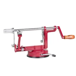 Pèle pomme rouge avec fixation ventouse