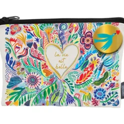 Pochette La vie est belle Cartes d’Art - 20 x 15 cm