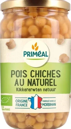 Pois chiches bio en pot de 720 ml