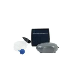 Pompe d'aération air solar 100 à panneau solaire 1,5 w