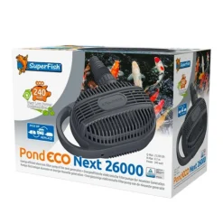 Pompe de bassin 240W - Débit 26000L/h - SUPERFISH Pond ECO Next