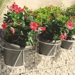 Porte pot soucoupe blanc Ø 20/22 cm