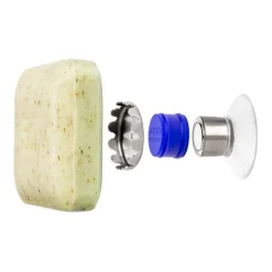 Porte-savon ventousé pour savon jusqu’à 150 g Savont - 1 pièce