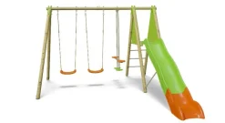 Portique bois/métal Aléo by Trigano Techwood Optima - H 2,30