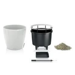 Pot à réserve d'eau Classico Blanc Ø.21 x H.20 cm