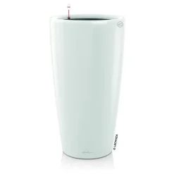 Pot à réserve d'eau Rondo Blanc Ø.32 x H.56 cm