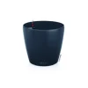 Pot avec réservoir d’eau en polypropylène gris ardoise Lechuza classico color 14 - Ø 15 × 13,5 cm