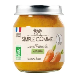 Pot carotte bio Simple Comme - 125g