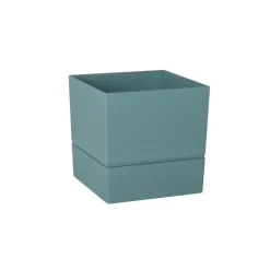 Pot carré Aquaduo vert eucalyptus 1,8 L