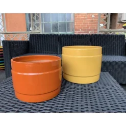 Pot coloris multicolore en terre émaillée Pause - Ø 23 cm