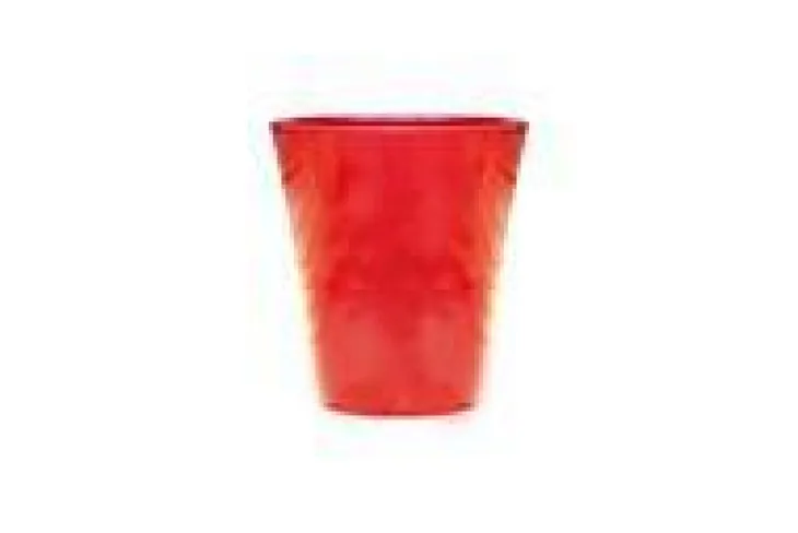 Pot coloris rouge en terre émaillée Sydney - Ø 45 cm