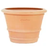 Pot Cuvier Argi coloris rose en terre claire - Ø 60 cm x 43 cm x 50 L