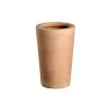Pot Cuvier haut droit terre claire H 51 x Ø 32 cm