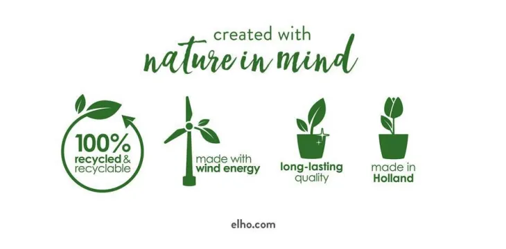 Pot D13 cm provence orchidées Elho transparent