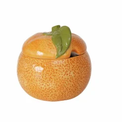 Pot de confiture en forme d’orange - Ø 13 x H 12 cm